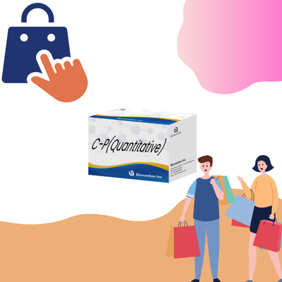فروش مستقیم کارخانه پیپتید C-P C کیت ELISA برای انسان کیت تست لیزا کمی با 96T