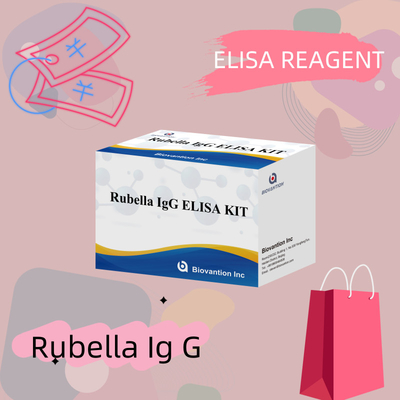 روبیلا- Igg Enzyme Immunoassay Reagents Elisa Test Kit برای تشخیص روبیلا