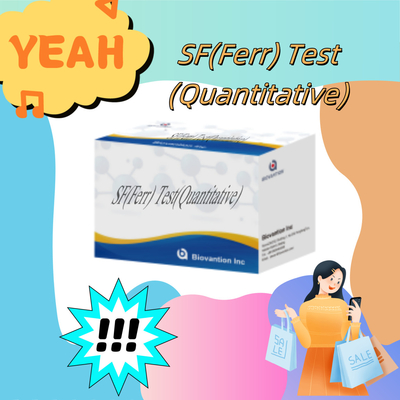 IVD Reagent SF Ferr ELISA Test Kit ابزار دامپزشکی برای تشخیص کمی فیریتین سرم