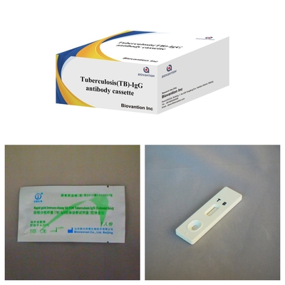 آزمایش سریع طلا کلائی با حساسیت بالا برای تشخیص آنتی بادی های TB-IgG در سرم یا پلاسما