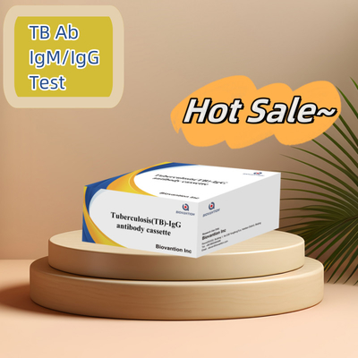 آزمایش سریع طلا کلائی با حساسیت بالا برای تشخیص آنتی بادی های TB-IgG در سرم یا پلاسما