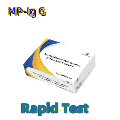 آزمایش سریع و دقیق MP-IgM Mycoplasma Pneumoniae طلا کلائی برای نیاز به غربالگری در محل