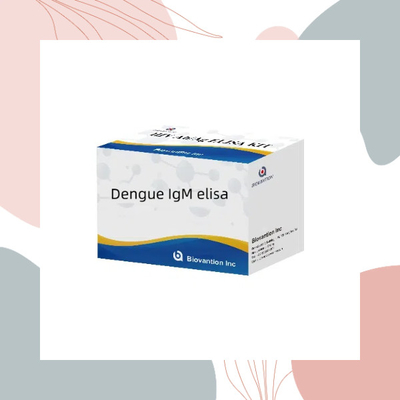 کیت تشخیص آنتی بادی های IgM ویروس دنگ انسان ELISA 96 Test/Kit