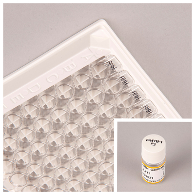 آزمایش IVD هورمون ضد مولر AMH Elisa برای تشخیص انسان با آزمایش 96