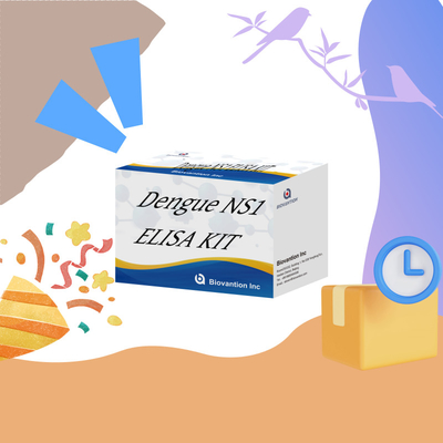 کیت ELISA در مورد بیماری دنگ Ns1 با آزمایش 96