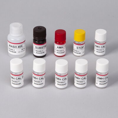 کیت الایزا AMH با حساسیت بالا برای سرم پلاسما با نگهداری در دمای 2-8 درجه سانتیگراد