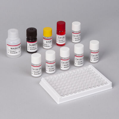 راه حل تشخیصی دقیق ELISA برای آنتی ژن کربوهیدرات 125 (CA125) تست ELISA برای آزمایش خون کمی CA125 سرطان