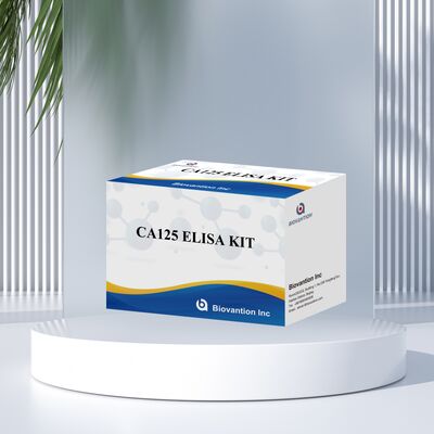 کیت آزمایش حساسیت بالا CA125 ELISA با 96 آزمایش و یک ساعت زمان آزمایش برای تشخیص دقیق سرطان