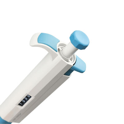 DLAB TopPette یک کانال تنظیم می شود Micropipette با طراحی سبک ارگونومیک Autoclavable قسمت پایین و ISO 8655 مطابقت