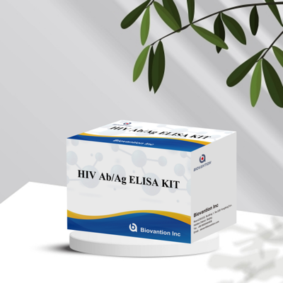 Biovantion 4th Generation HIV Ab Ag ELISA Kit with High Sensitivity and 96 Tests for Early Detection