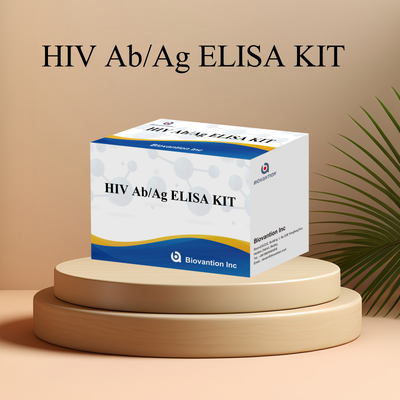 کیت الایزا آنتی‌بادی/آنتی‌ژن HIV نسل چهارم Biovantion با حساسیت بالا و ۹۶ تست برای تشخیص زودهنگام