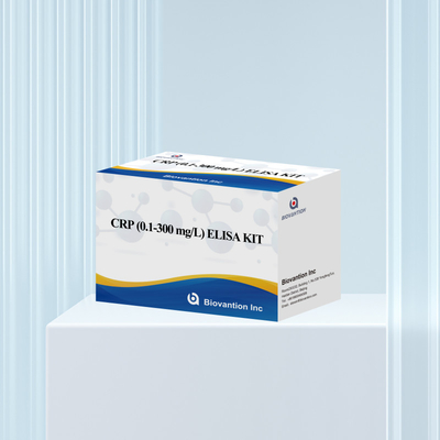 CRP دقیق 0.1-300 Mg/L کیت آزمایش الیزای برای تشخیص حساس مواد بیولوژیکی