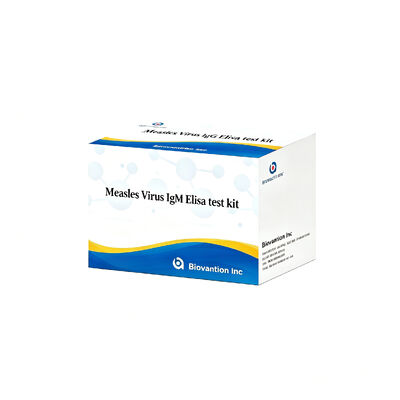 کیت آزمایش IgM ELISA ویروس سرخک 96T تشخیص زودهنگام عفونت حاد